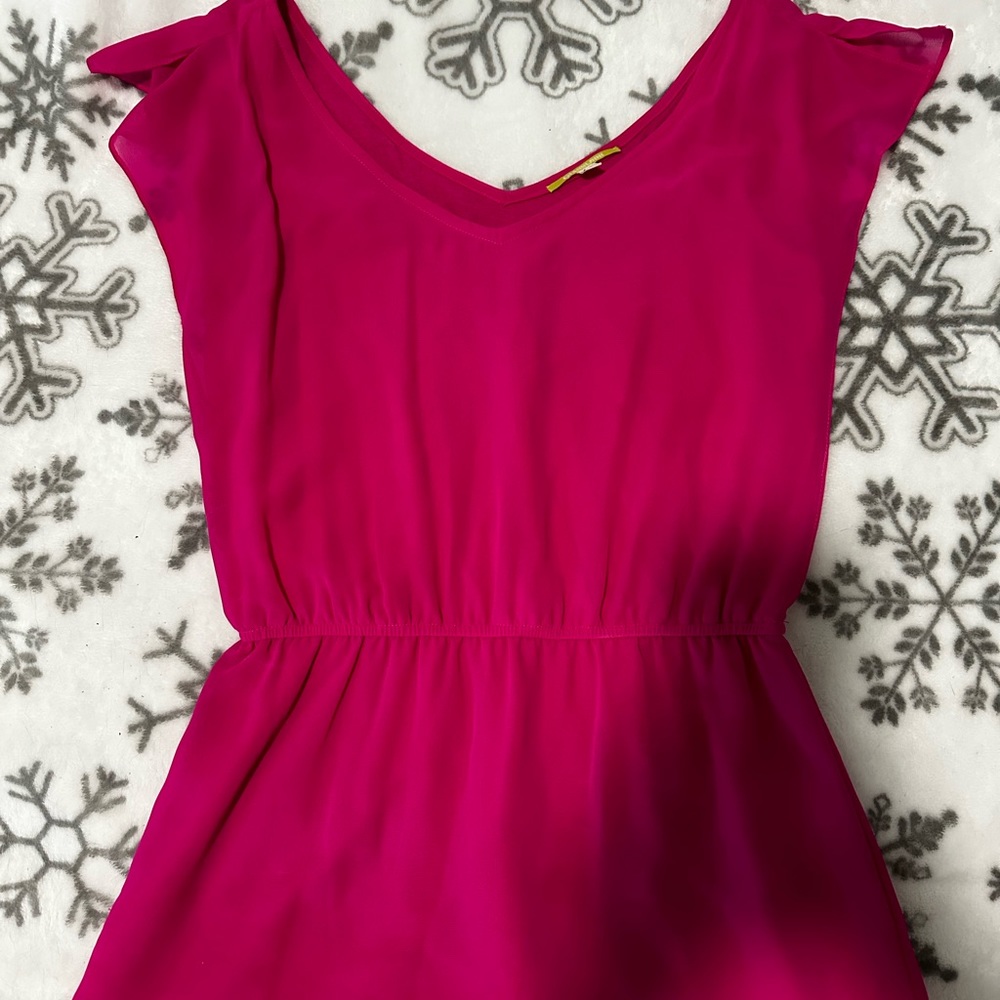 Gianni Bini pink women’s blouse